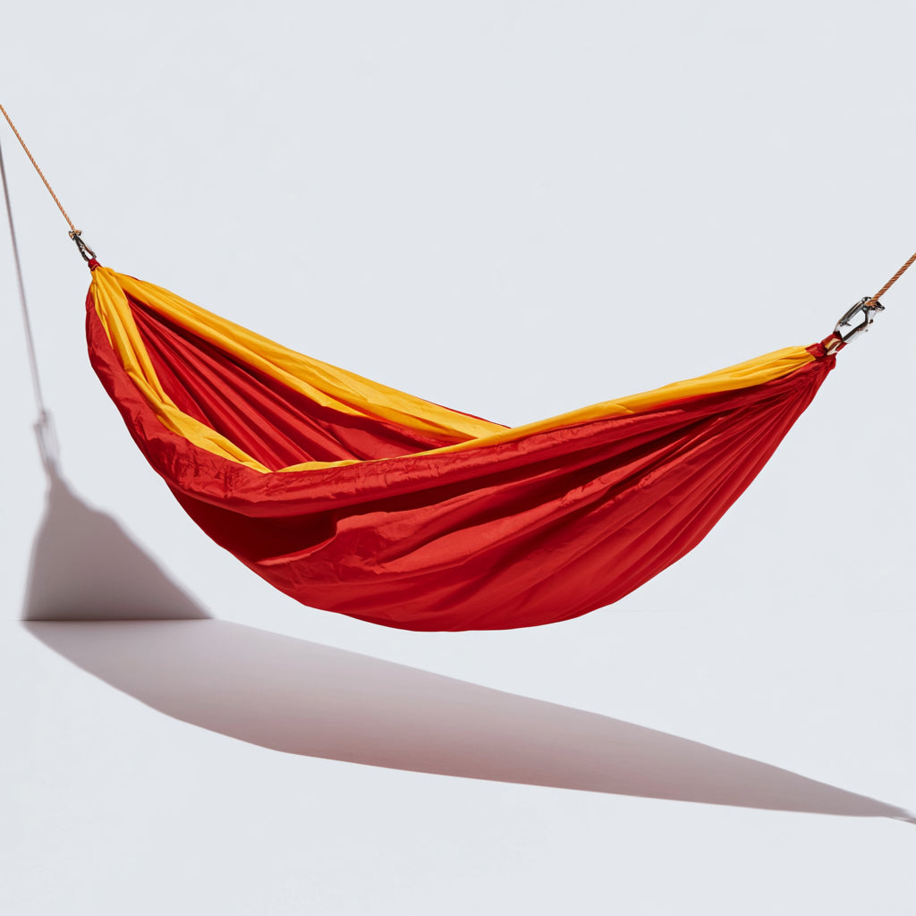 Hamacas - Nylon - 297x151 cm - Rojo-Amarillo - Deportivo